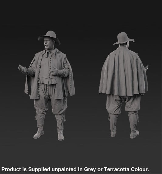 132s-0118 Medieval Male Figure