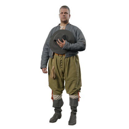 132s-0119 Low class Medieval male Figure