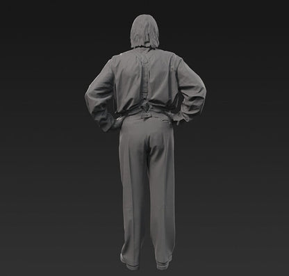 132s-0121 1900’s Smart Male Figure