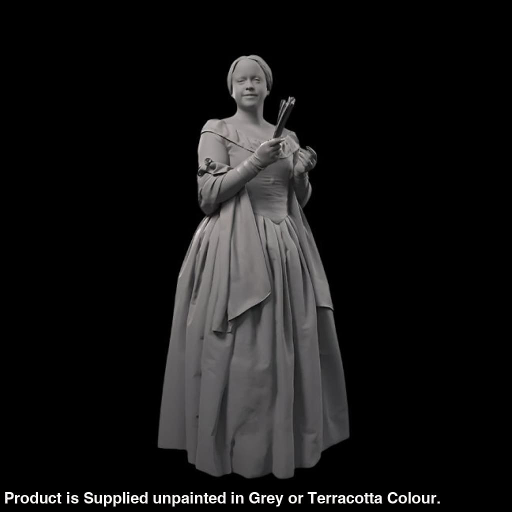 132s-0125 Elegant 1900’s Lady Figure