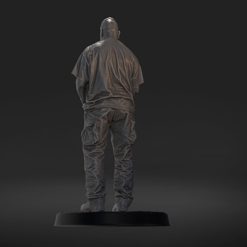 132s-0159 Male Thumbs up Figure