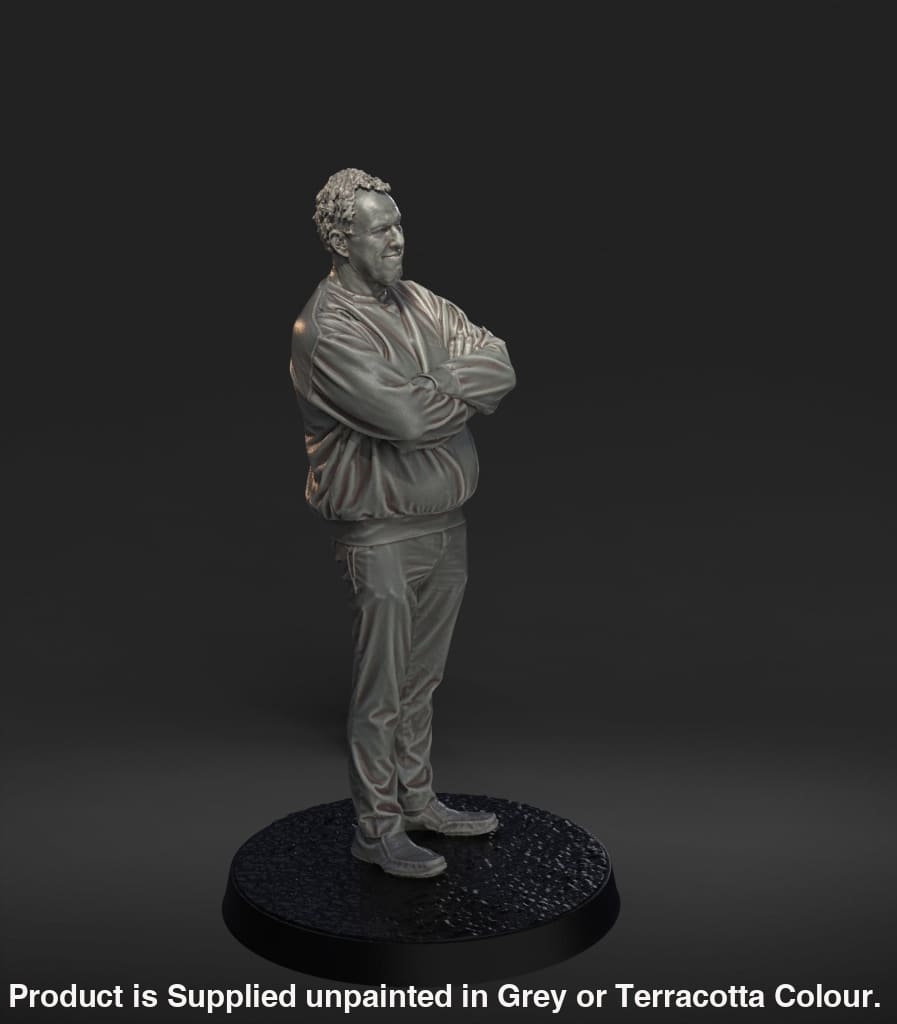 132s-0160 Male Arms Folded Figure