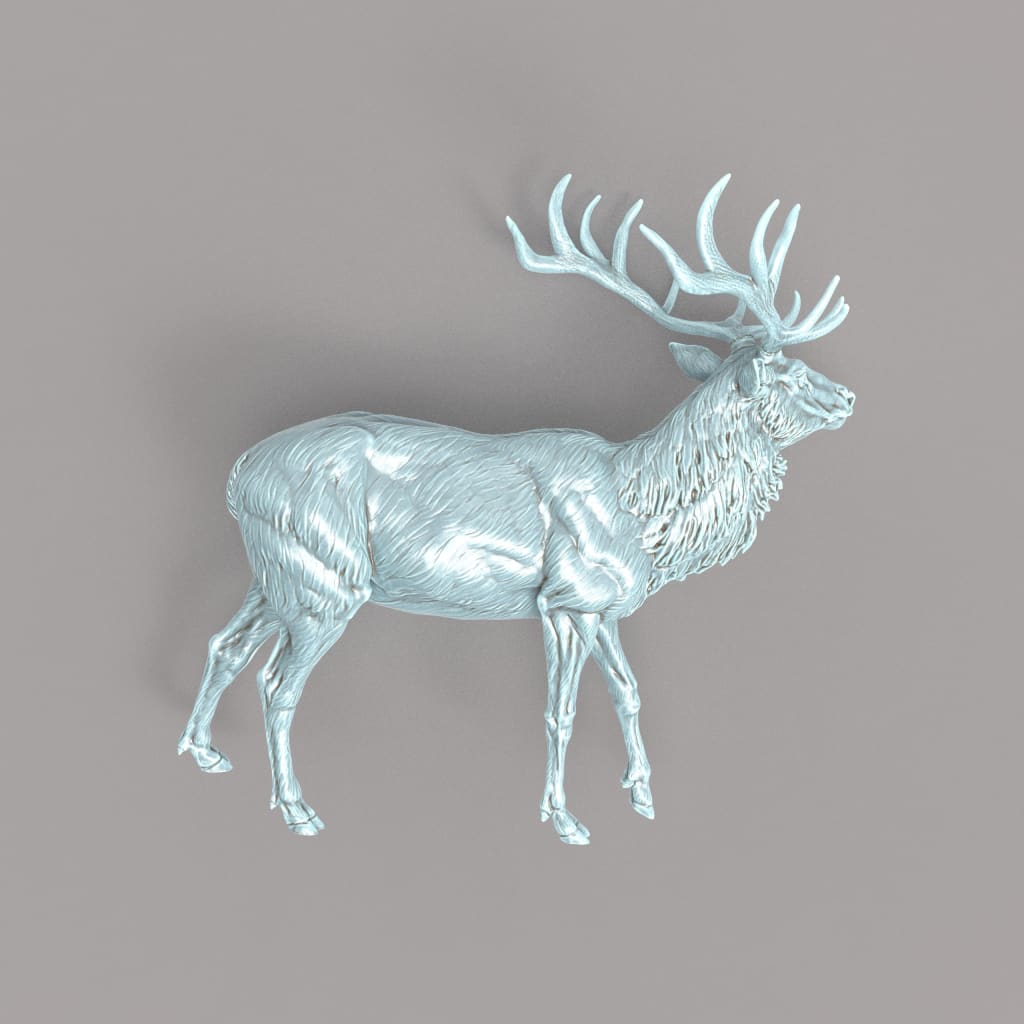 132s-020 Red Deer Stag x 1 Animal