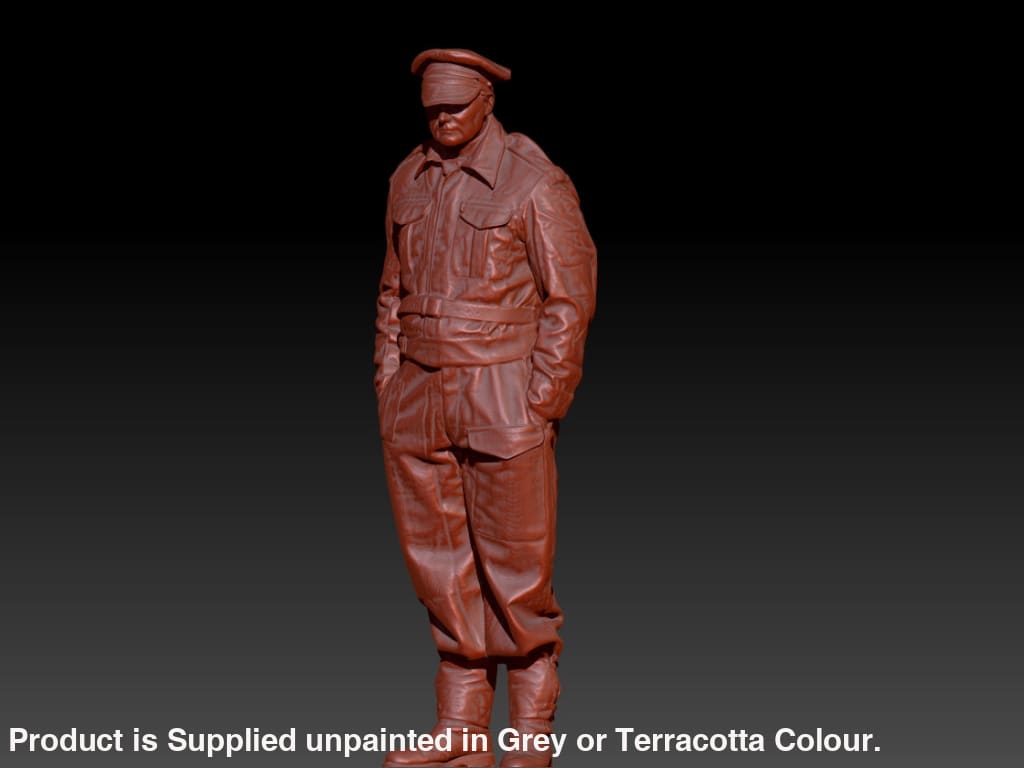 S3Ds0013 Homeguard Officer Flat Cap Figure