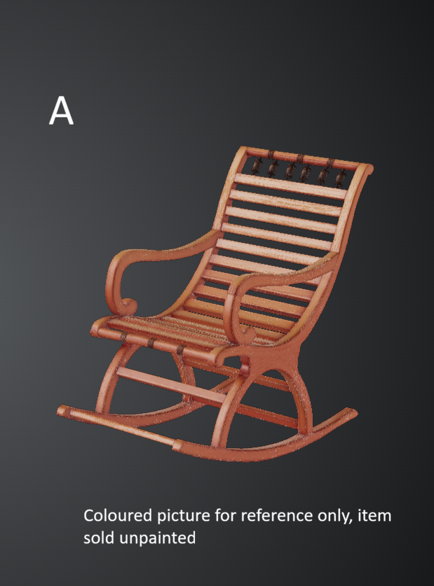 ACC052 Rocking chair x2