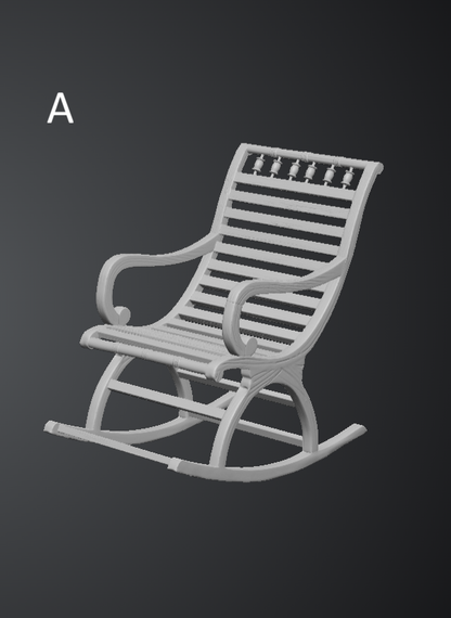 ACC052 Rocking chair x2