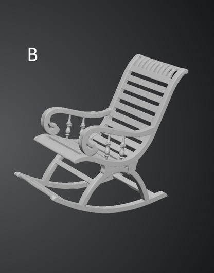 ACC052 Rocking chair x2