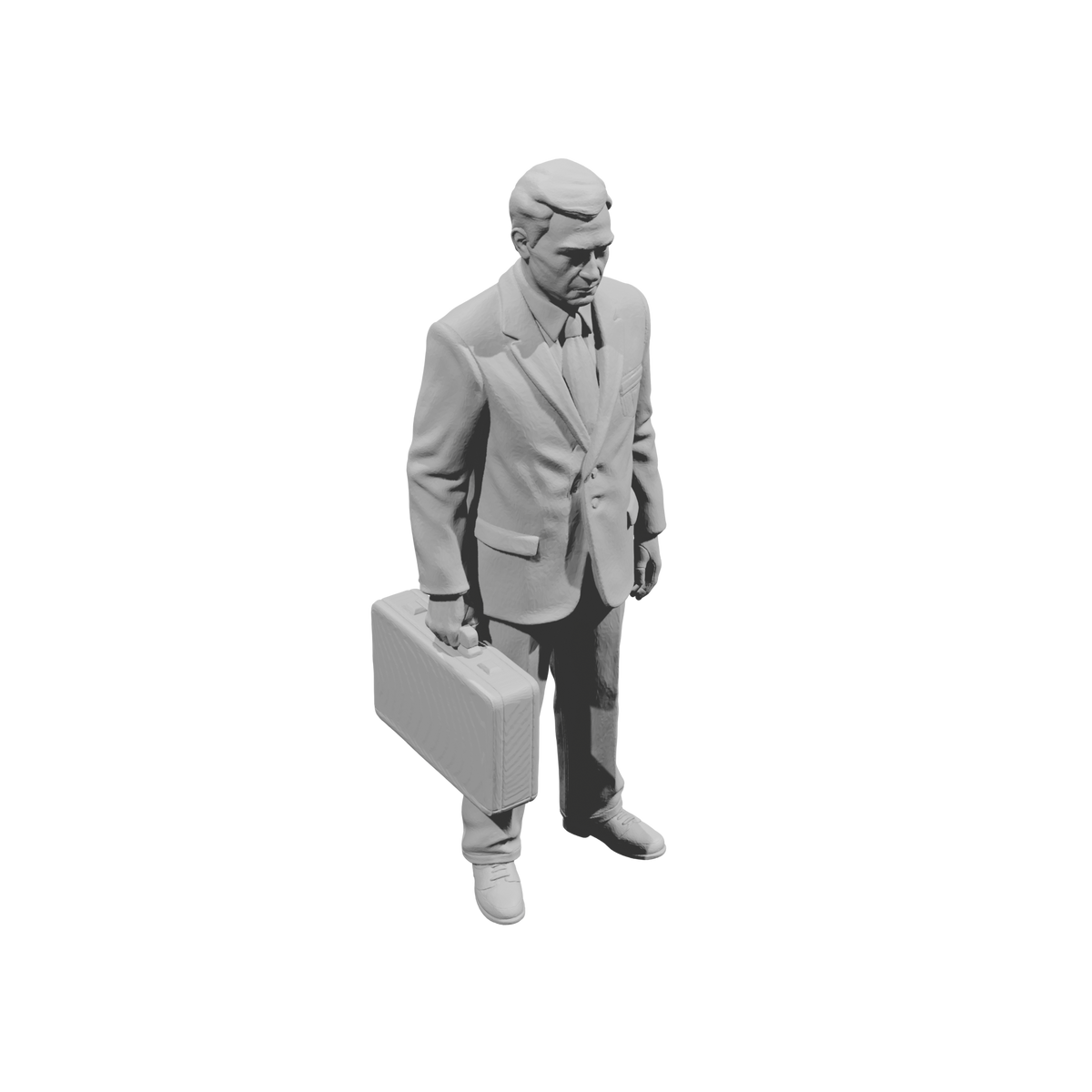MM1478 Businessman waiting 1940s