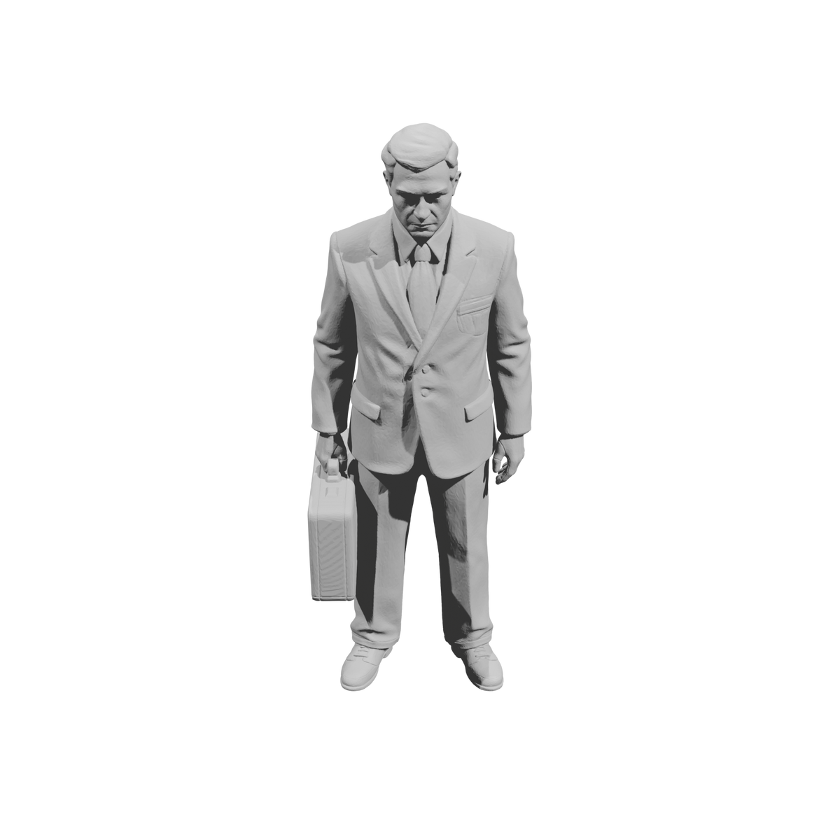 MM1478 Businessman waiting 1940s