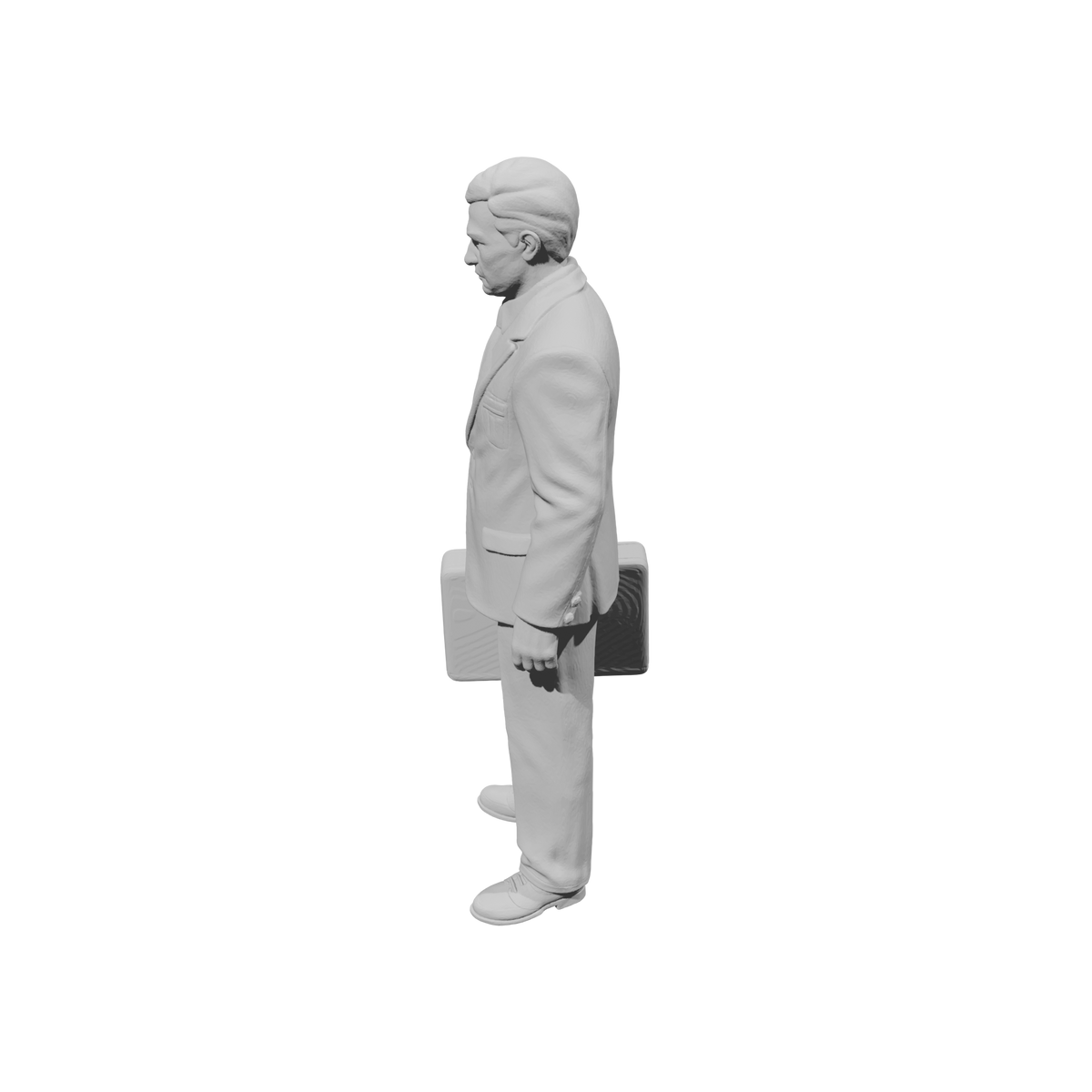 MM1478 Businessman waiting 1940s