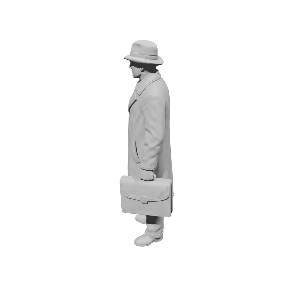 MM1476 Businessman With Briefcase 1940s