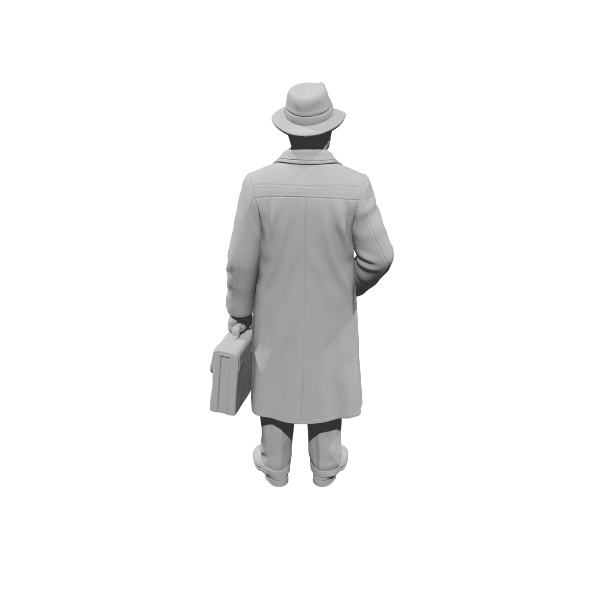 MM1476 Businessman With Briefcase 1940s