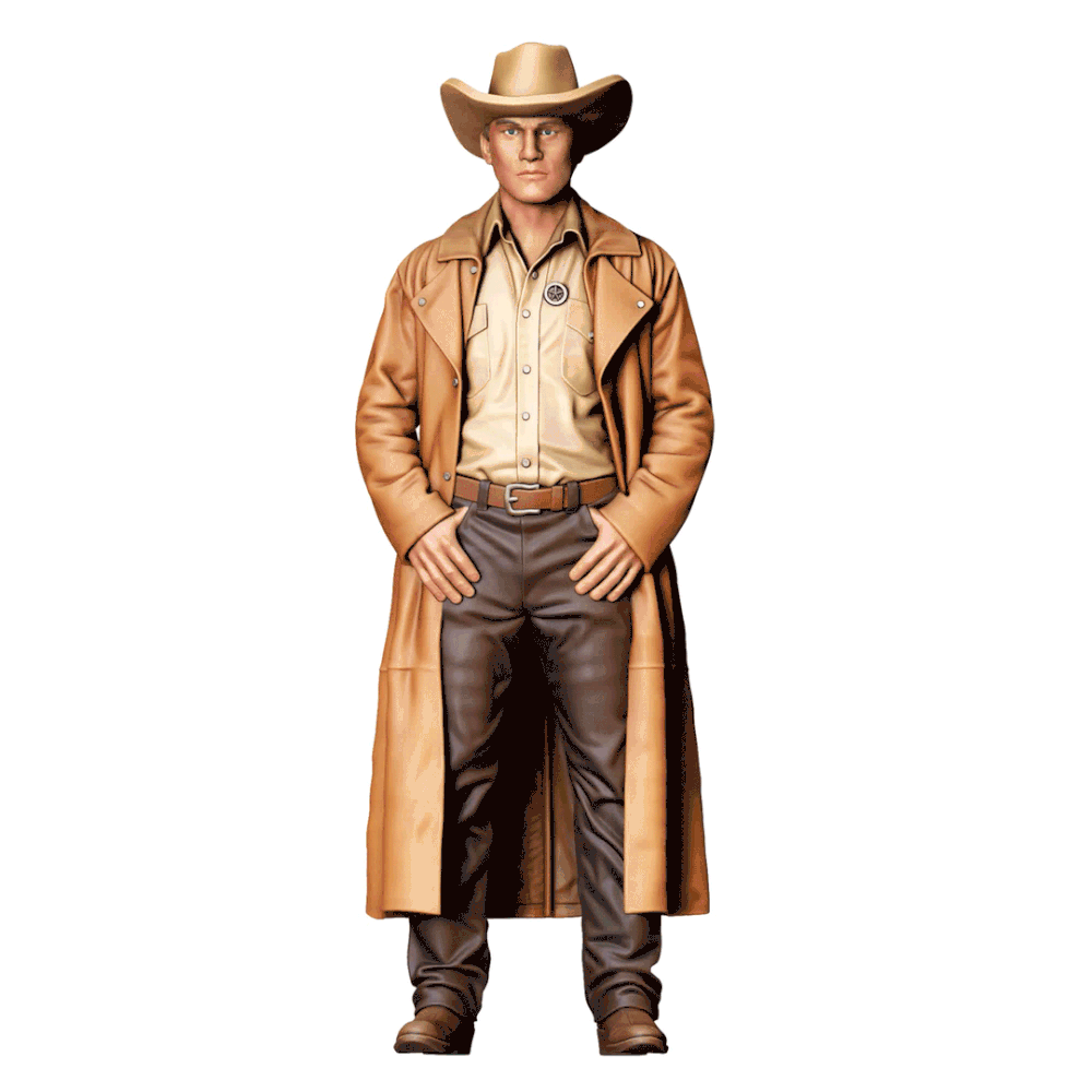 MM281 Judson Mills Walker Texas Ranger