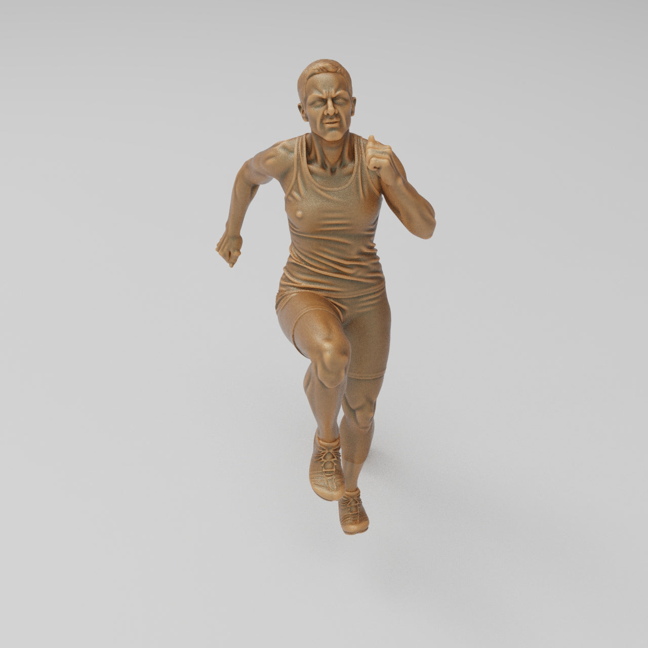 MM4211 Young Female Sprinting