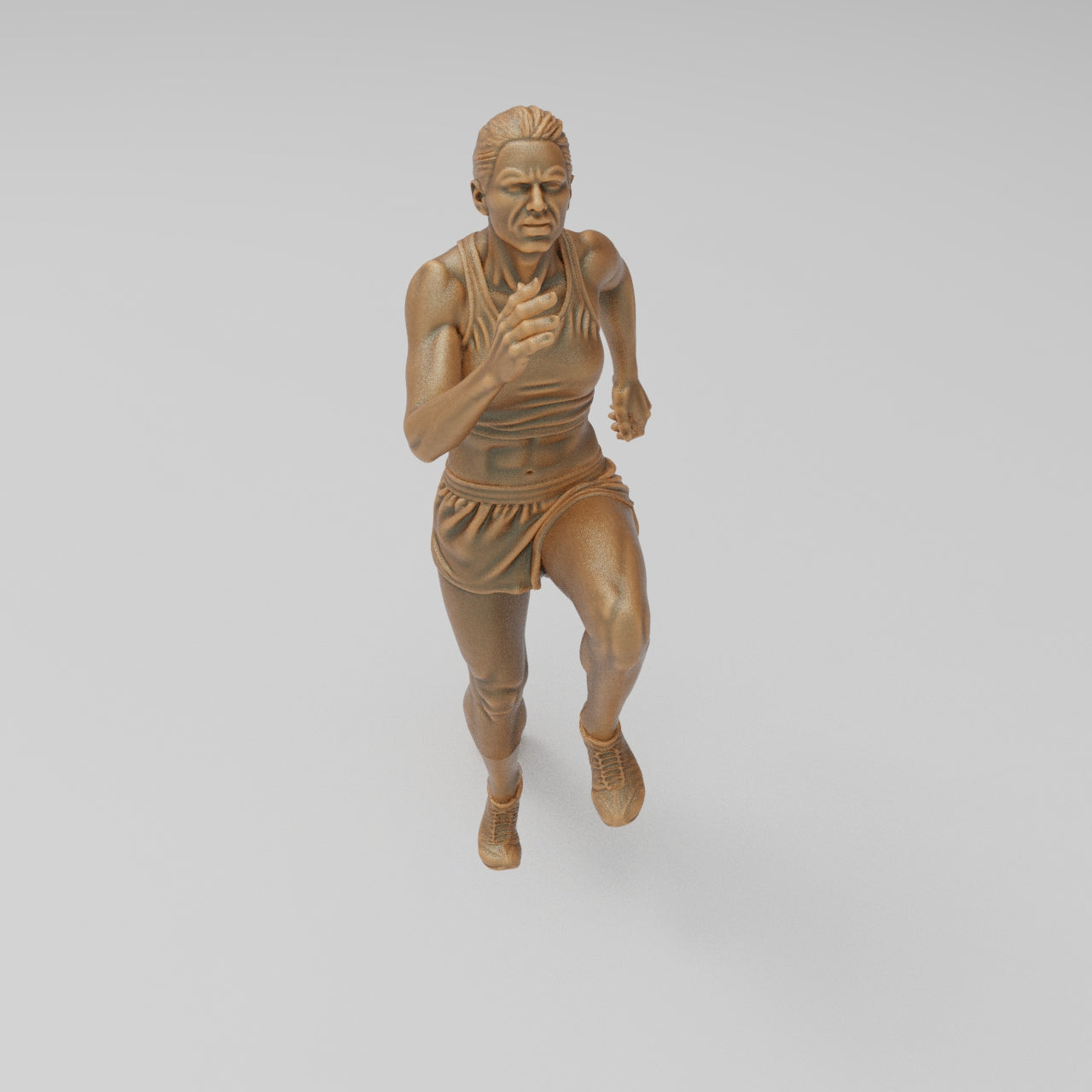 MM4214 Young Lady Sprinting