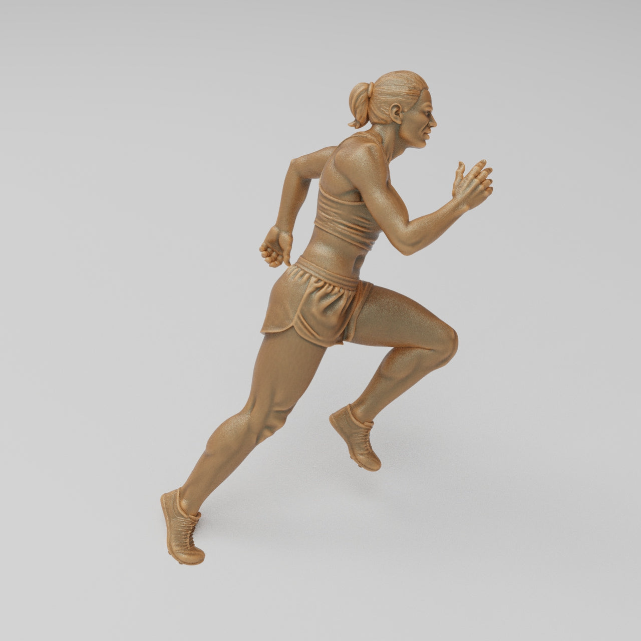MM4214 Young Lady Sprinting