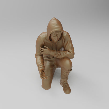 MM4385 Homeless man
