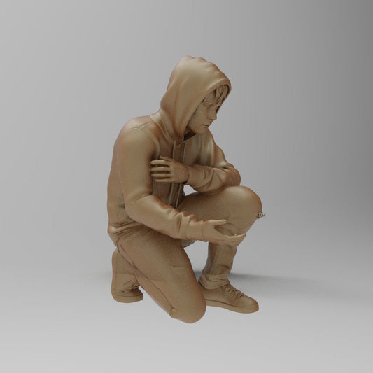 MM4385 Homeless man