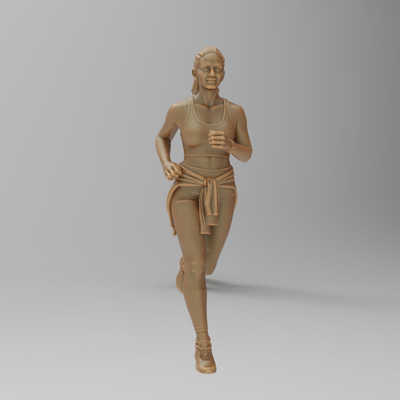 MM4221 Lady running