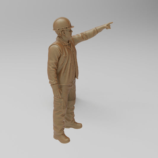 MM4415 Male Builder pointing