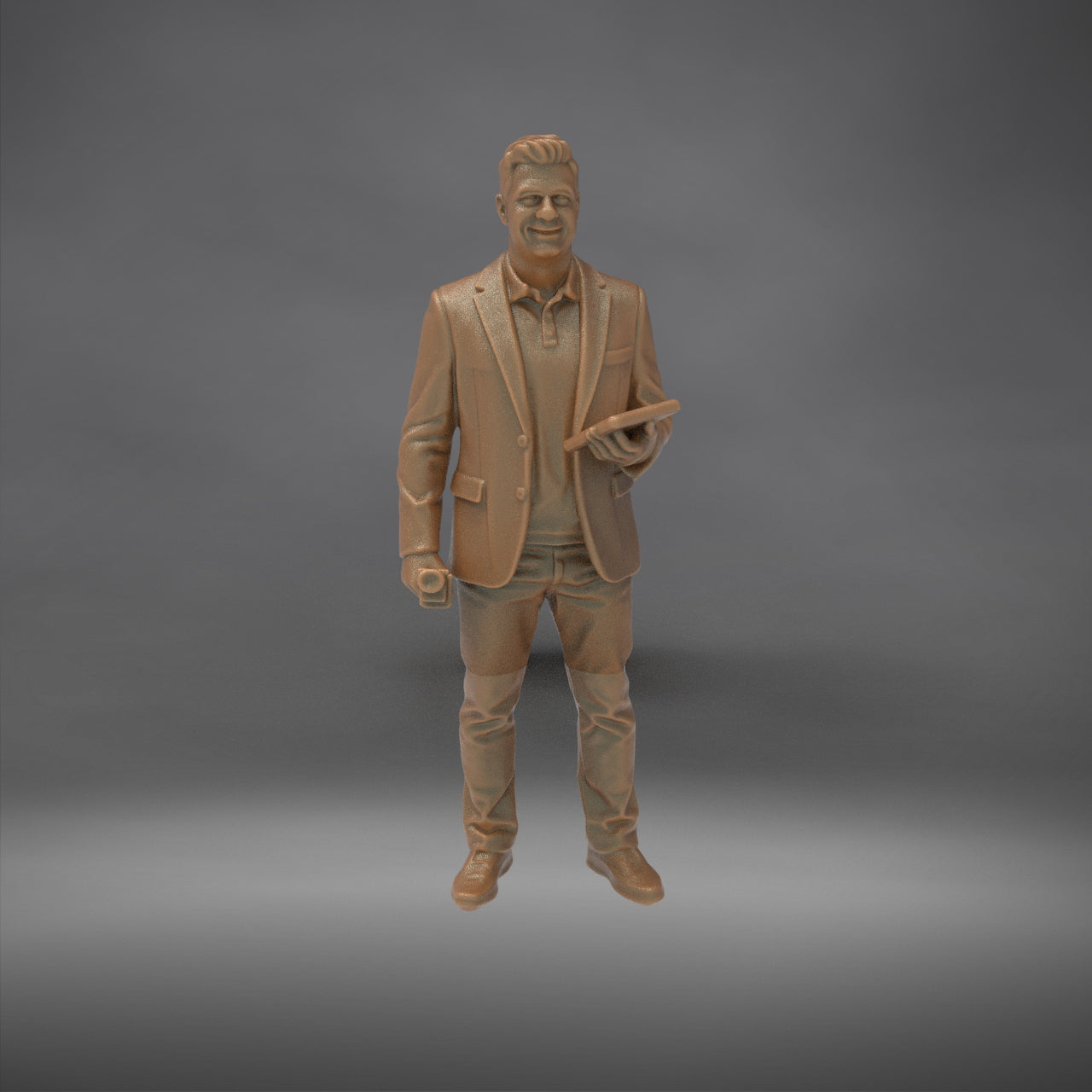 MM4336 TV News Team Male Reporter-3