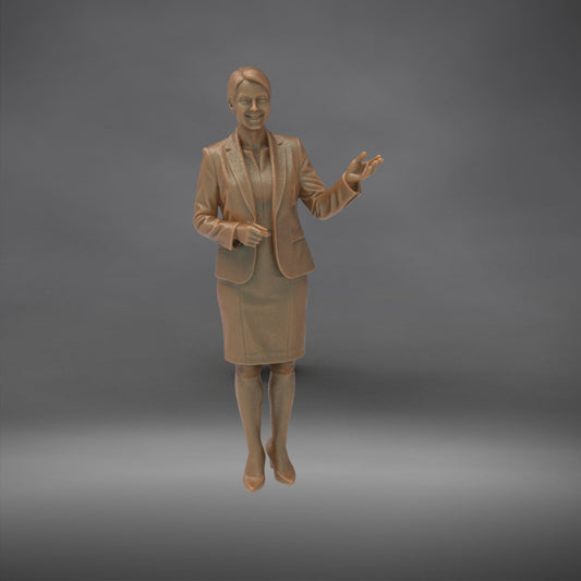 MM4339 TV News Team Female Reporter-3