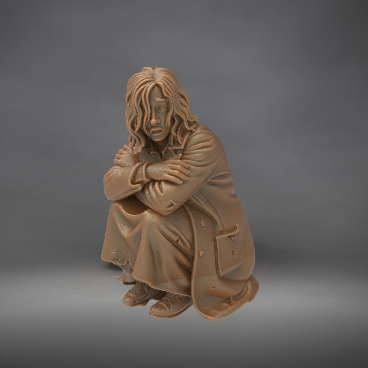 MM4358 WW2 Scared female