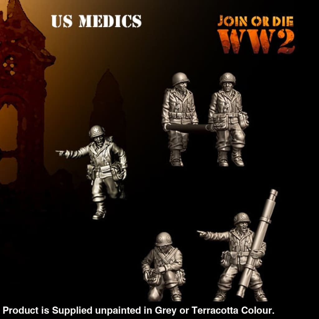 3DB0034 US GI Medics Figure
