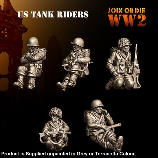 3DB0038 US Tank riders Figure