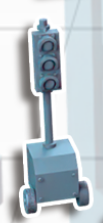 ACC010 Mobile traffic light