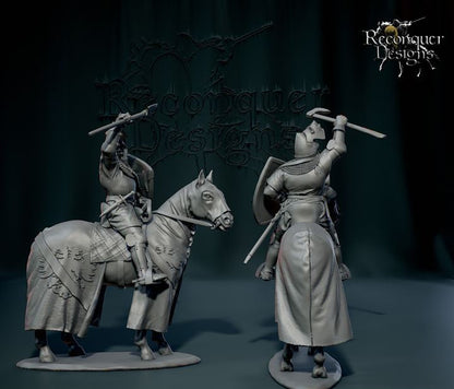 REM0187 Bertrand du Guesclin mounted