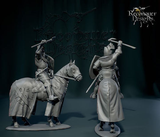 REM0187 Bertrand du Guesclin mounted