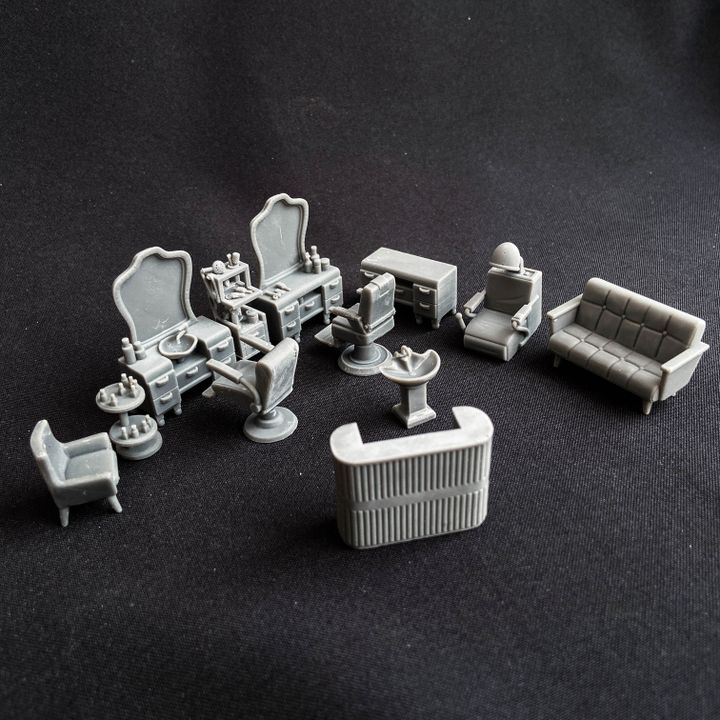 DS017 Hairdressing/Barber Shop Furniture