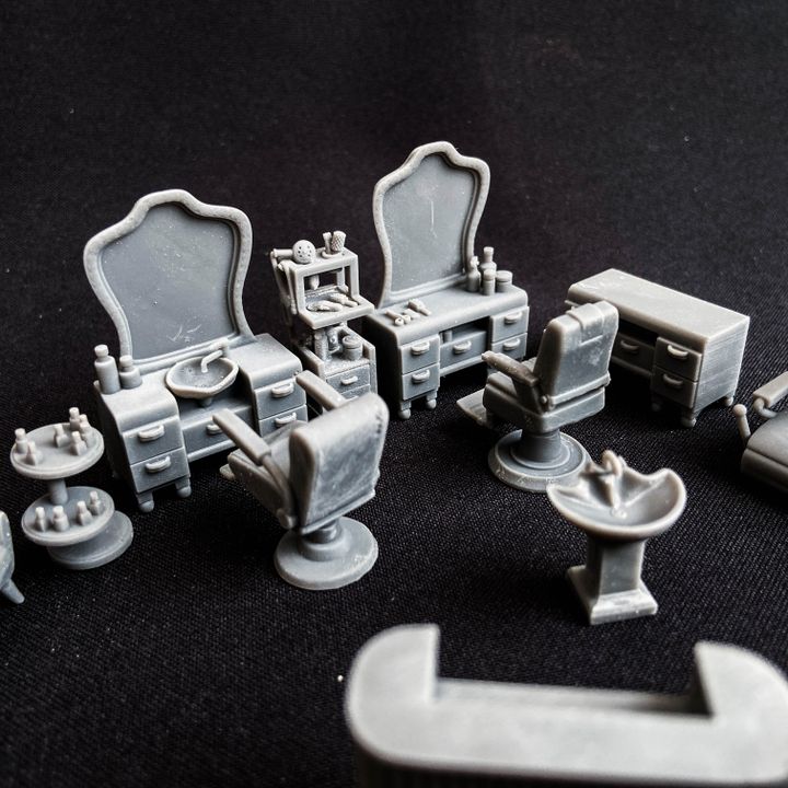 DS017 Hairdressing/Barber Shop Furniture