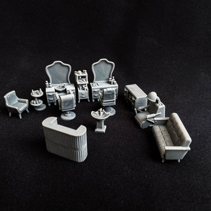 DS017 Hairdressing/Barber Shop Furniture