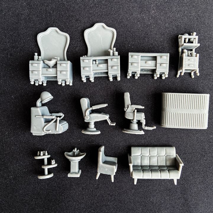 DS017 Hairdressing/Barber Shop Furniture