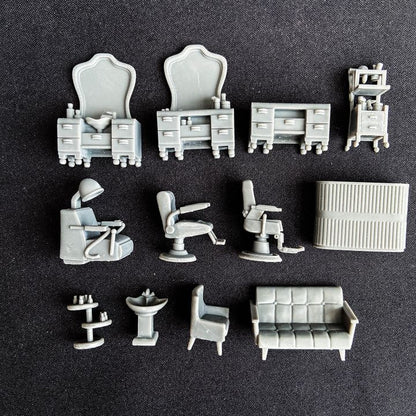 DS017 Hairdressing/Barber Shop Furniture