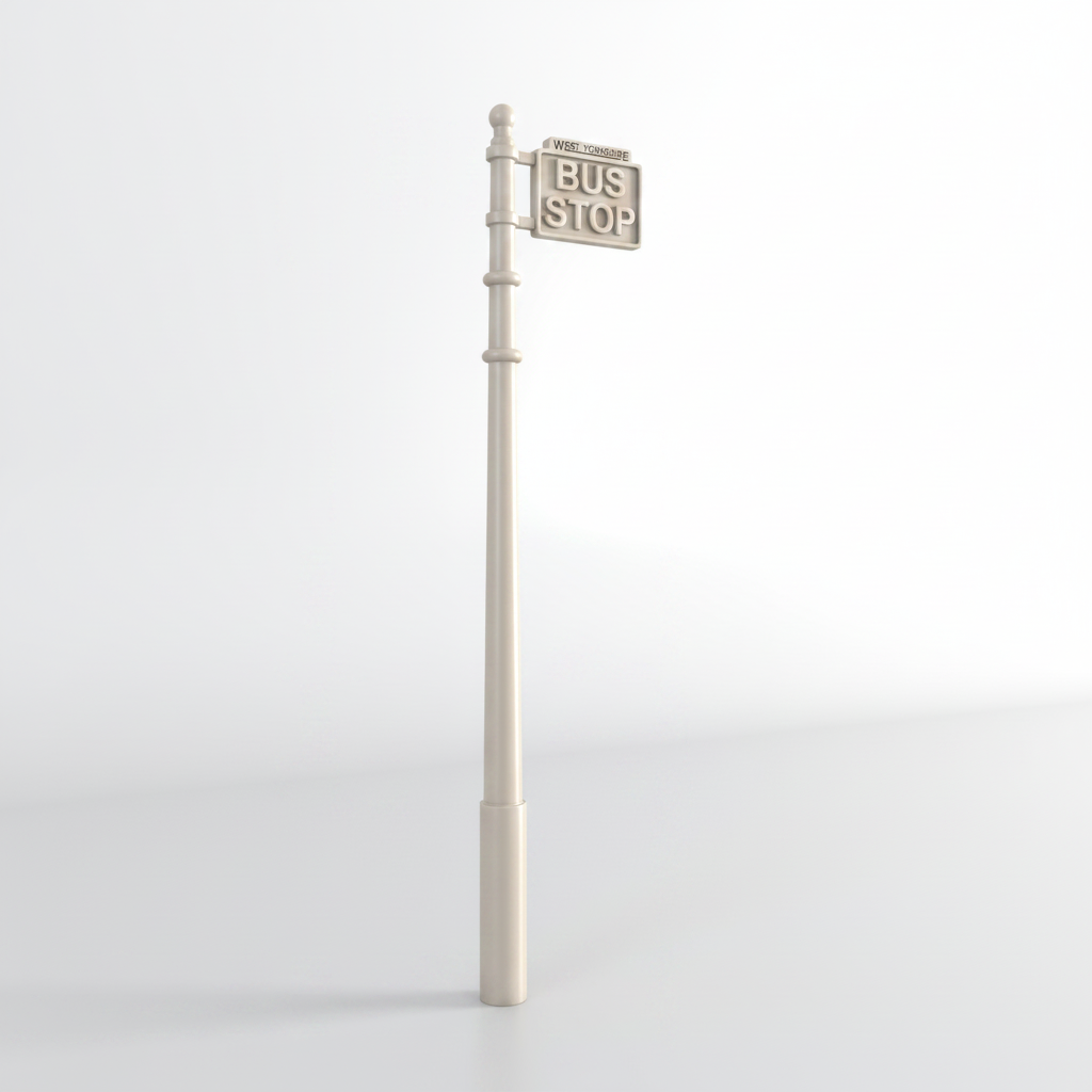 ACC 002 Bus Stop Sign A