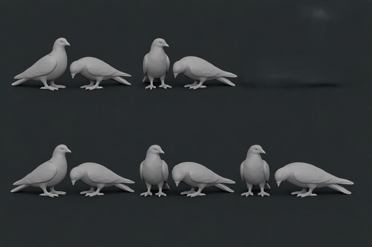 ADM009 Pigeons x10