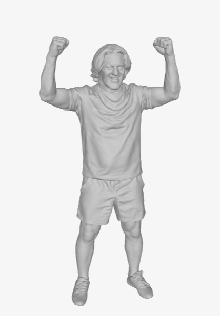 DG040 Cheering man