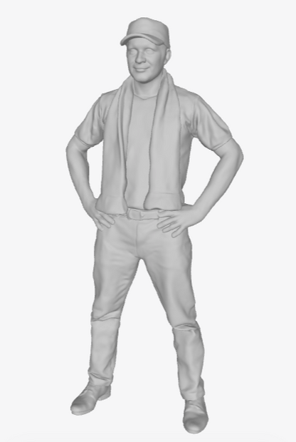 DG043 Sports fan character