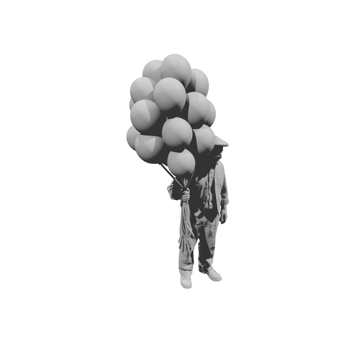 DG059 Balloon seller