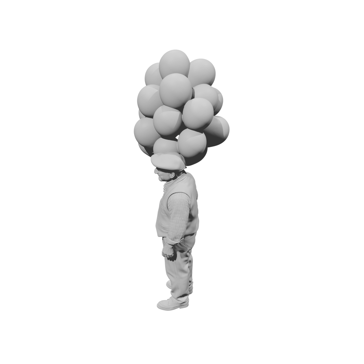 DG059 Balloon seller