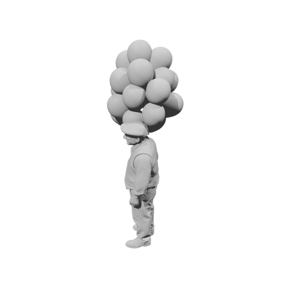 DG059 Balloon seller