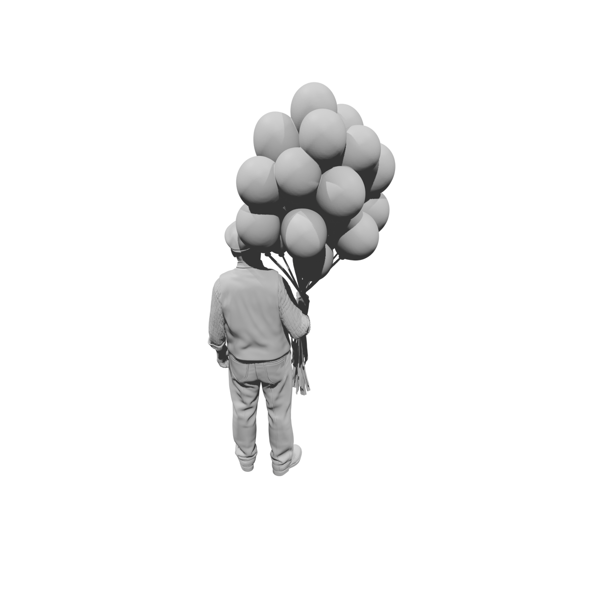 DG059 Balloon seller