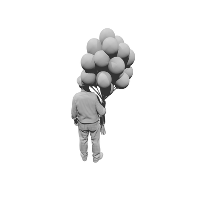 DG059 Balloon seller