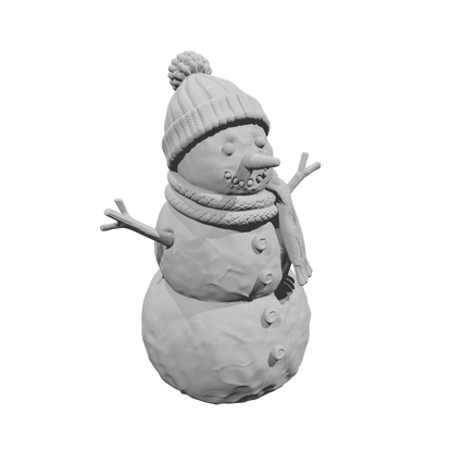 DG105 Winter Scene-Snowman
