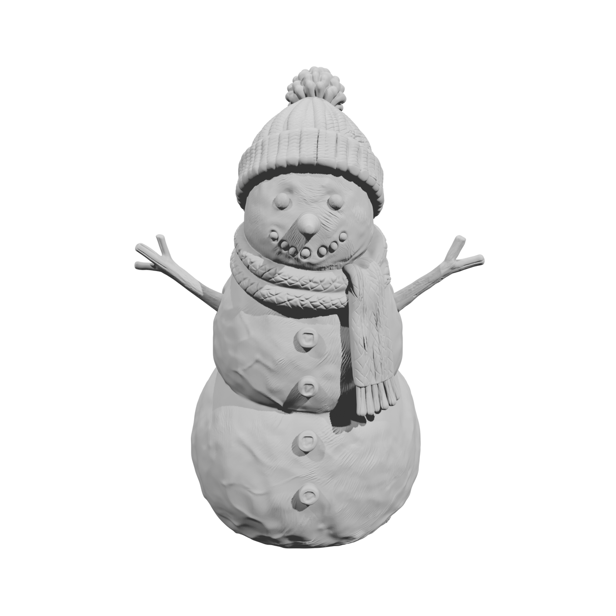 DG105 Winter Scene-Snowman