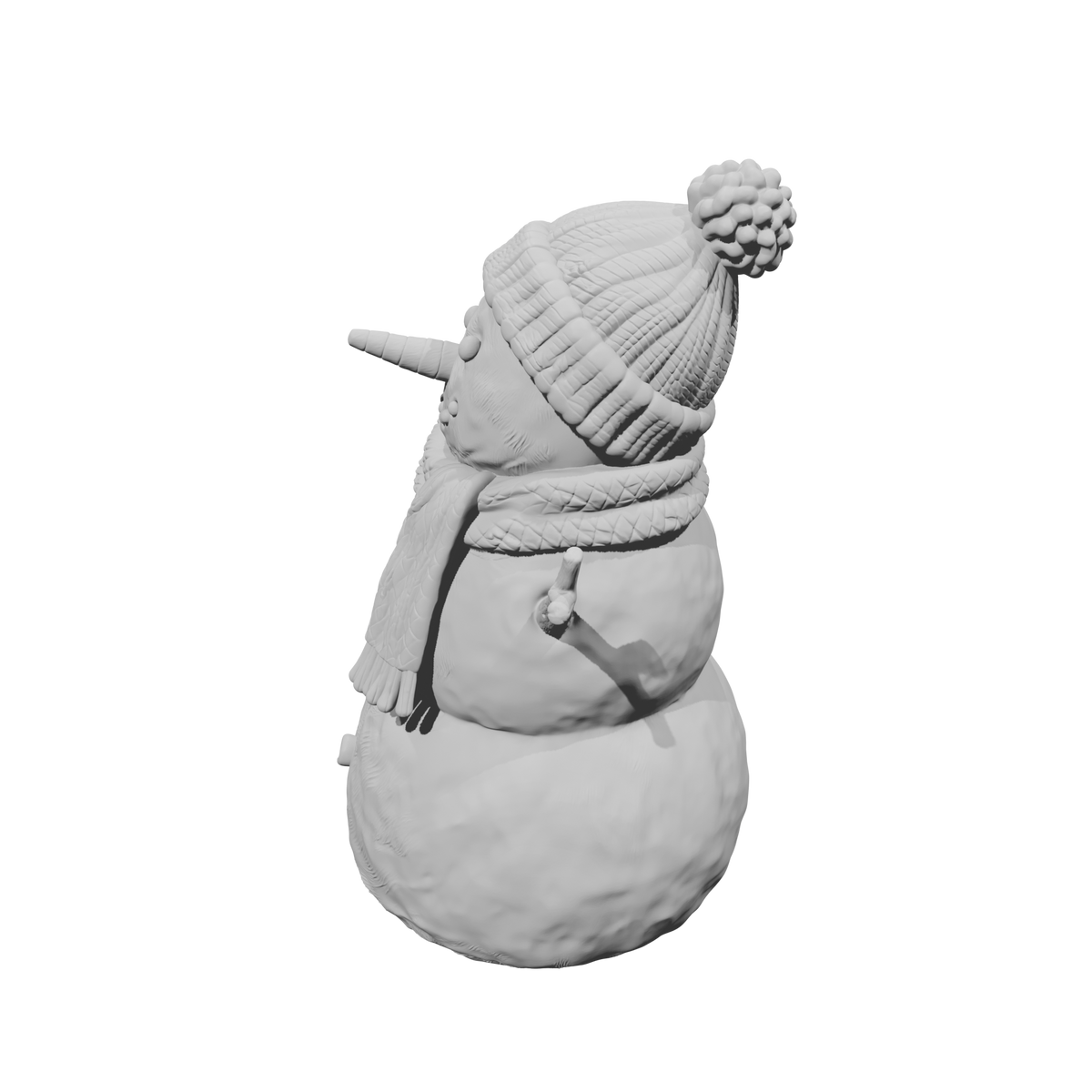 DG105 Winter Scene-Snowman