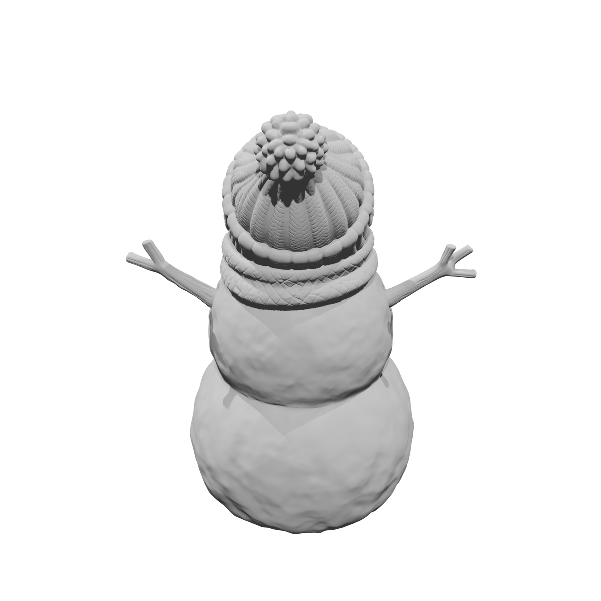 DG105 Winter Scene-Snowman